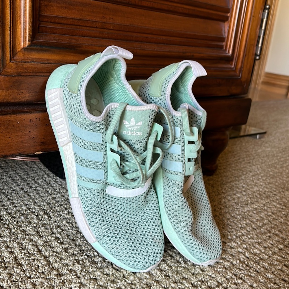 Adidas NMD Mint Green Great condition 13